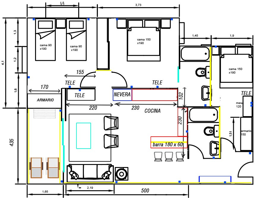For sale - 3 Bedroom 2 Bathroom Apartment - Middle Floor Apartment in Orihuela - Punta Prima  - Alicante