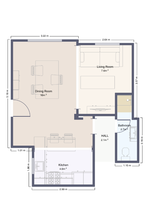 For sale - 2 Bedroom 2 Bathroom Villa in Lomas de Cabo Roig - Costa Blanca  - Alicante