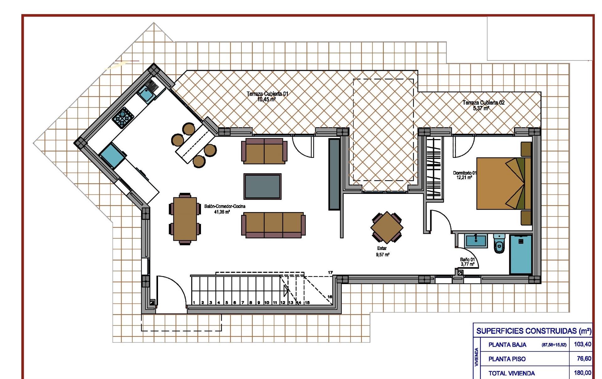 For sale - 4 Bedroom 3 Bathroom Villa in Pinoso - Camino Del Prado  - Alicante