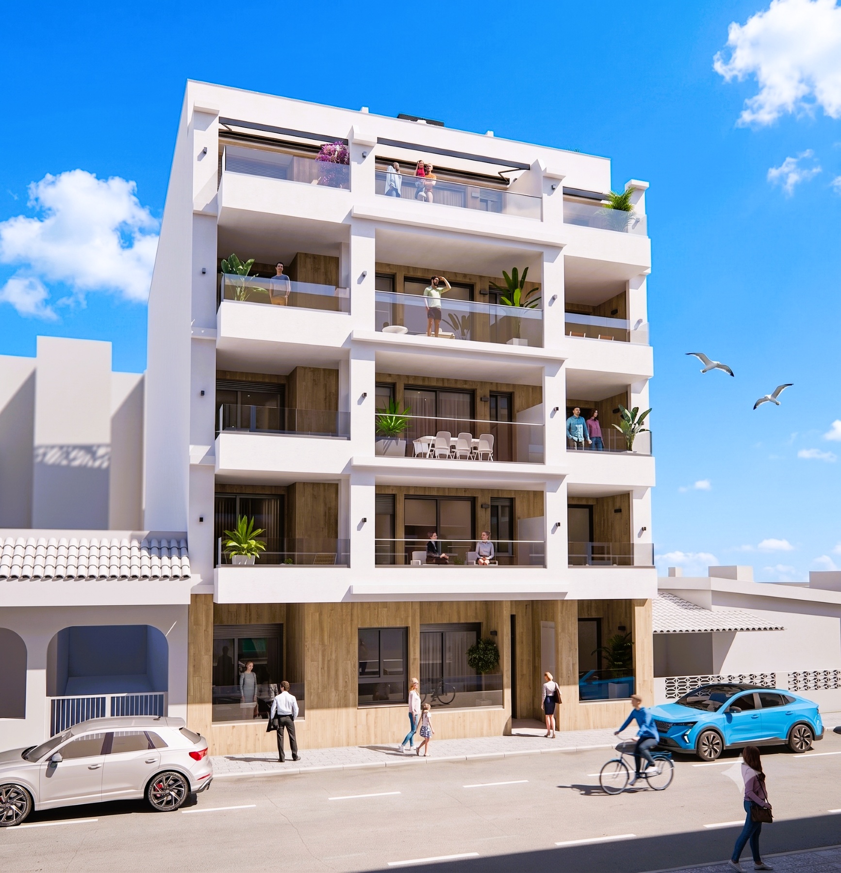 For sale - 2 Bedroom 2 Bathroom Apartment in Torrevieja - Playa de El Cura  - Alicante