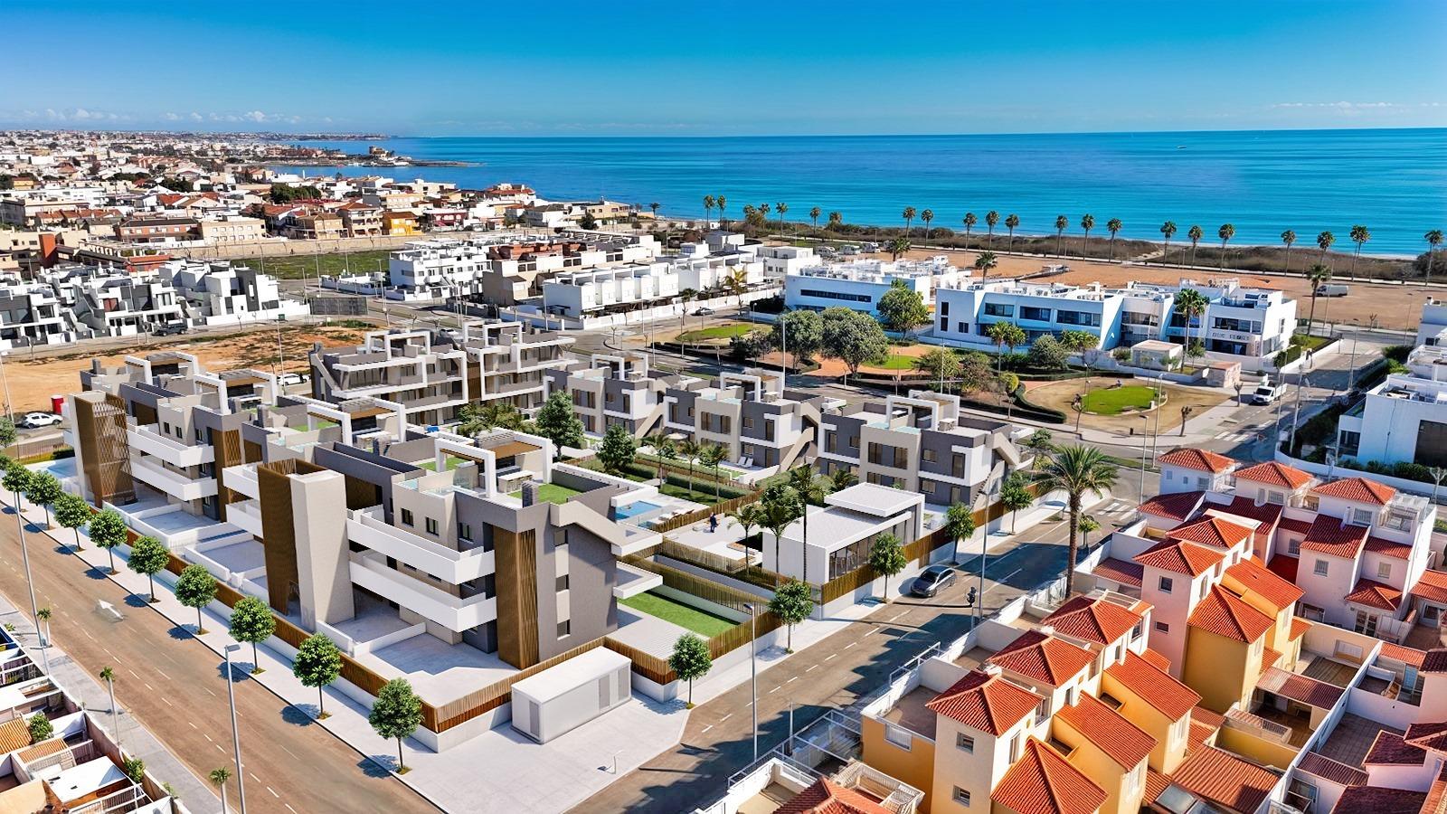 For sale - 3 Bedroom 2 Bathroom Bungalow in Pilar de La Horadada - Playa de las Higuericas  - Alicante