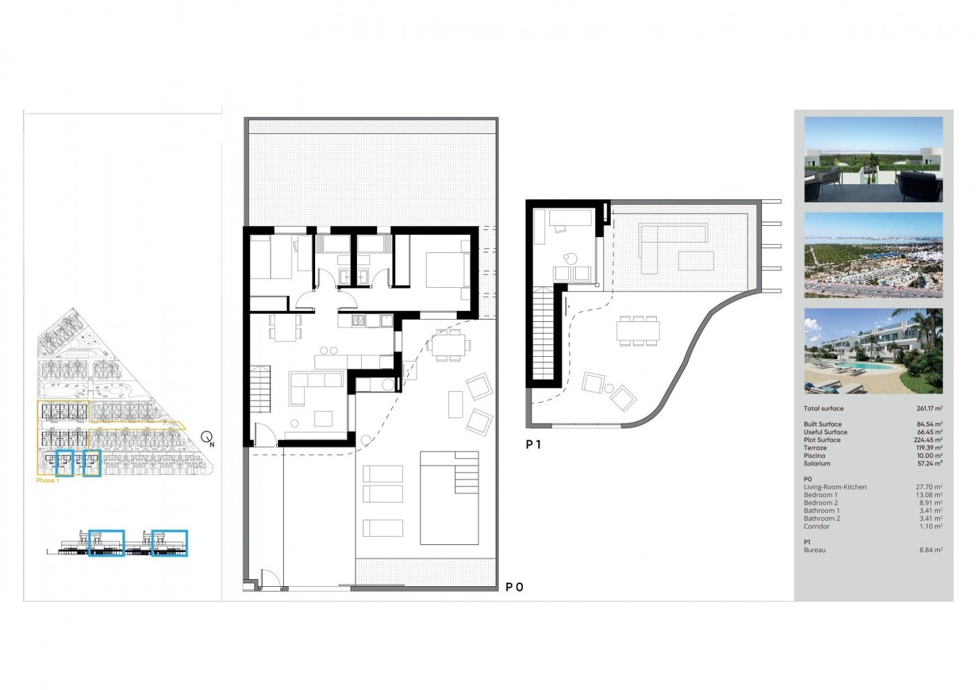 For sale - 3 Bedroom 2 Bathroom Villa in Torrevieja - Lago Jardín II  - Alicante