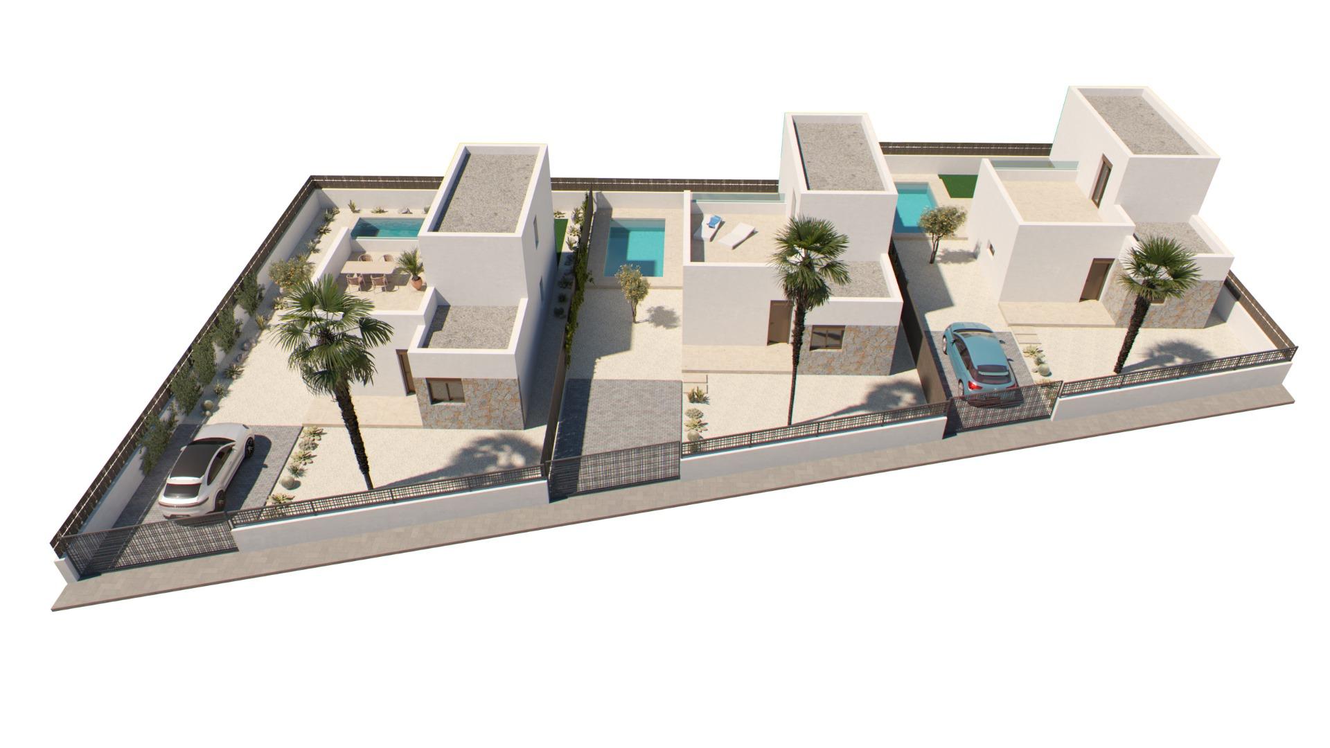 For sale - 3 Bedroom 2 Bathroom Villa in Algorfa - La Finca Golf  - Alicante