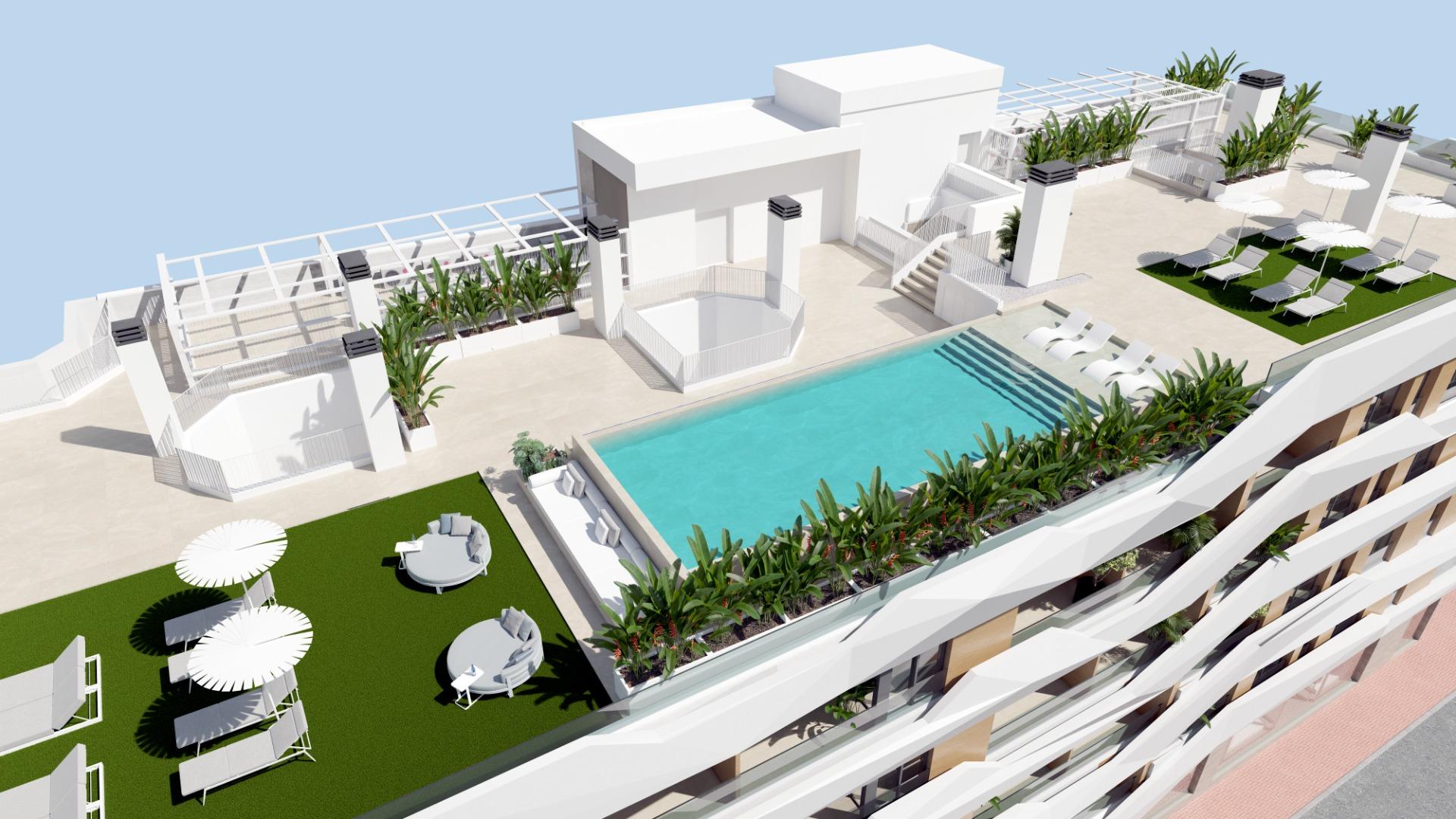 For sale - 3 Bedroom 2 Bathroom Penthouse in Guardamar del Segura - Pueblo  - Alicante