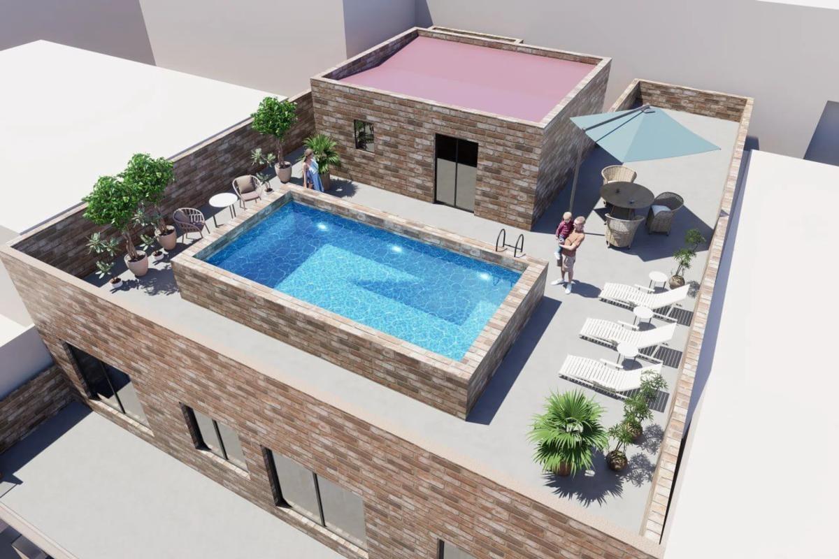 For sale - 1 Bedroom 1 Bathroom Apartment in Torrevieja - Playa El Acequión  - Alicante