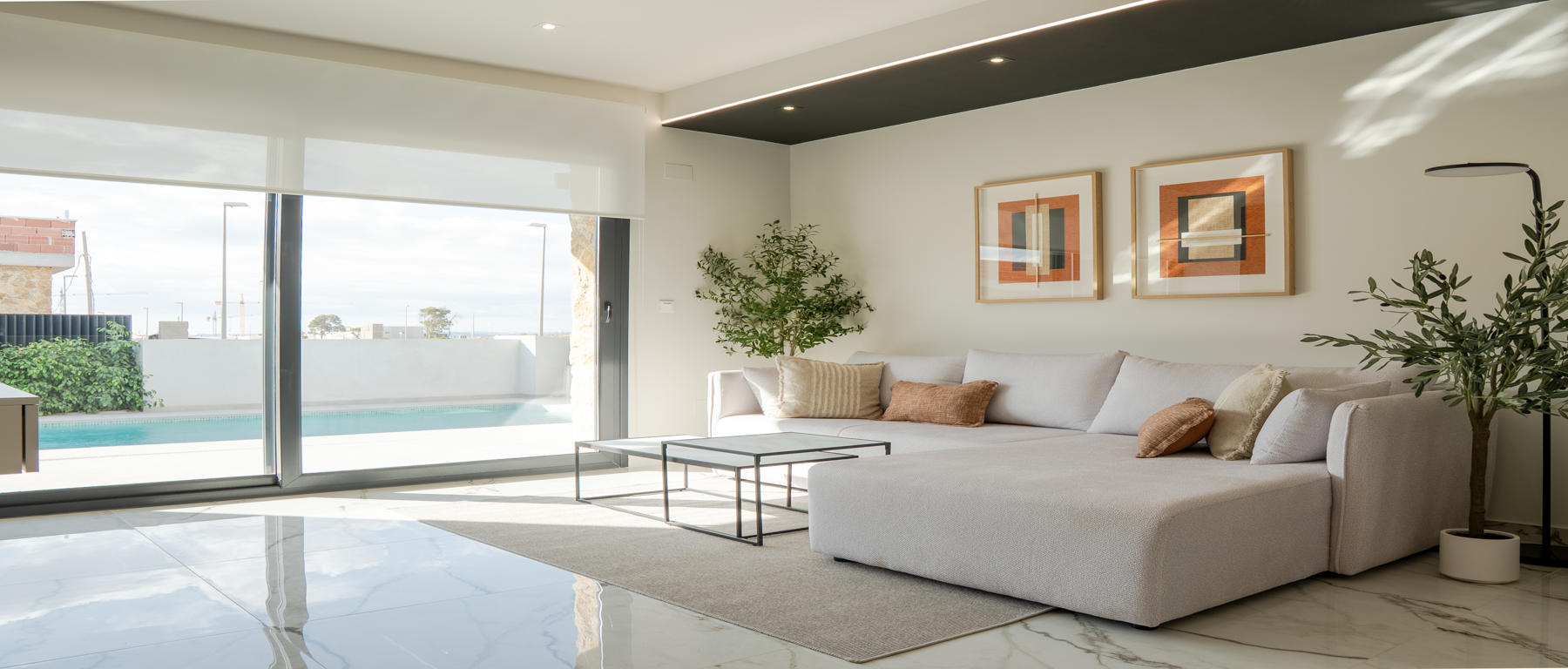 For sale - 3 Bedroom 2 Bathroom Modern Key Ready Villa in Ciudad Quesada - Lo Marabú  - Alicante