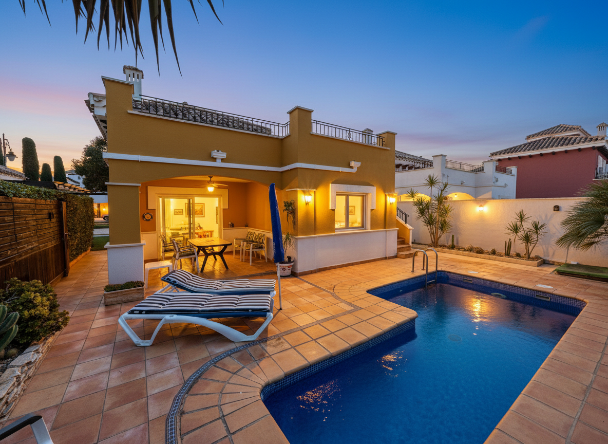 For sale - 2 Bedroom 2 Bathroom Villa in Mar Menor Golf Resort - Inland  - Murcia