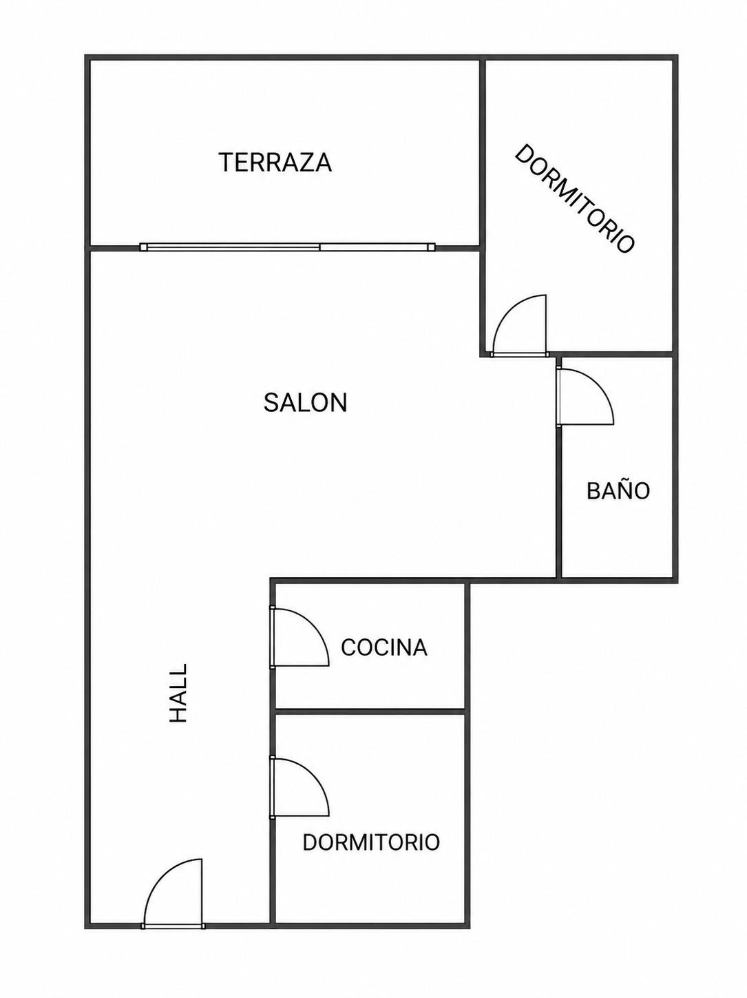 For sale - 2 Bedroom 1 Bathroom Apartment in Torrevieja - Habaneras  - Alicante