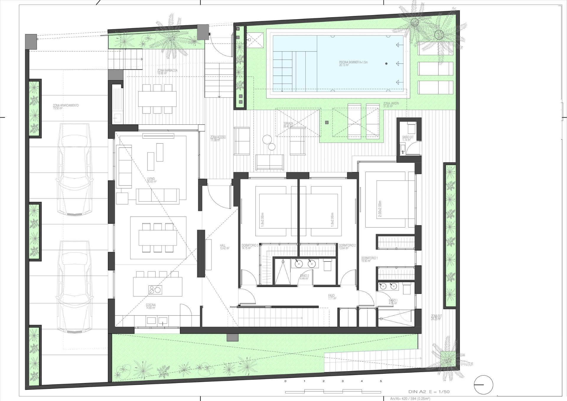 New Build - 3 Bedroom 3 Bathroom Villa in Torre Pacheco - Santa Rosalia Lake And Life Resort  - Murcia
