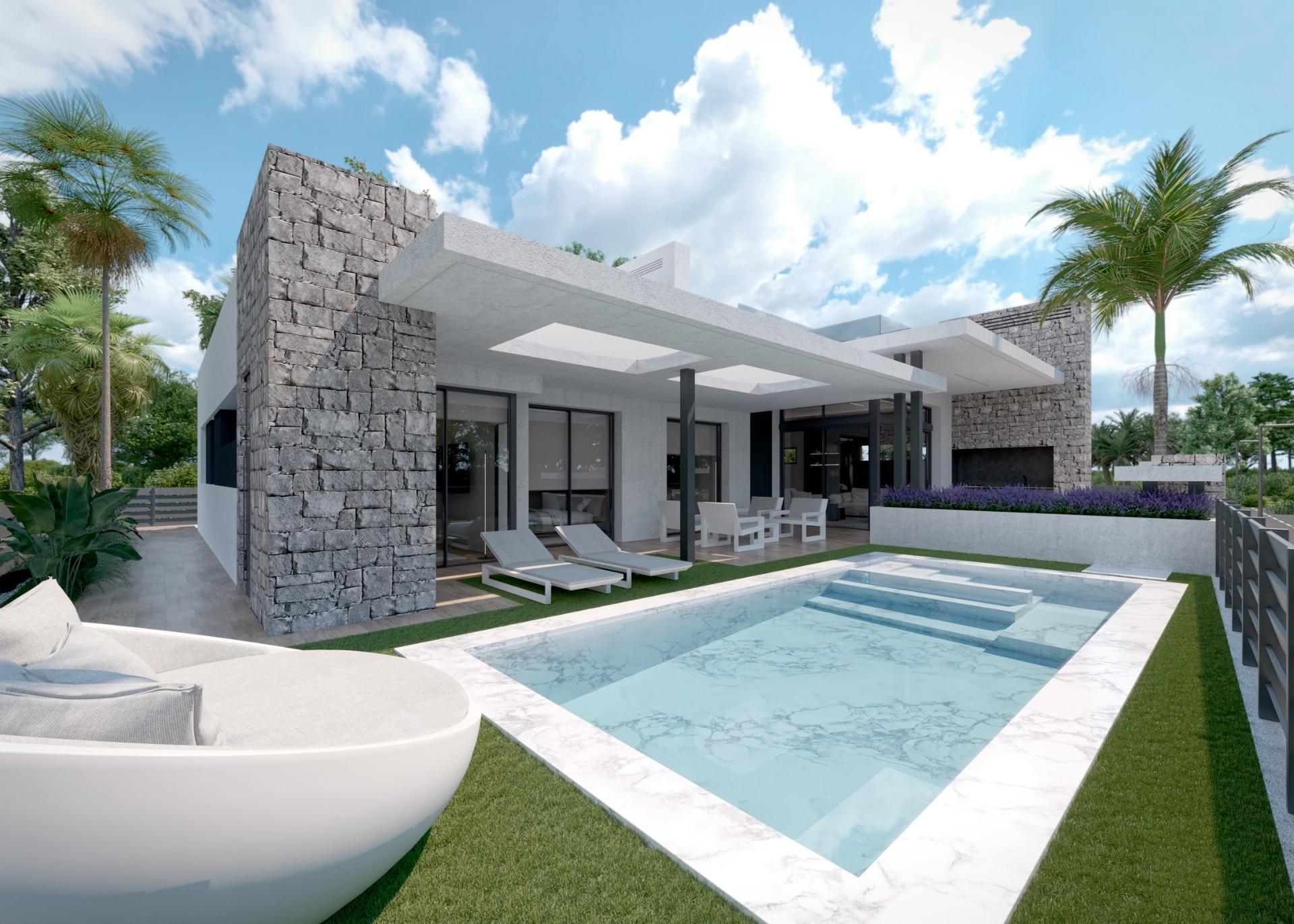 New Build - 3 Bedroom 3 Bathroom Villa in Torre Pacheco - Santa Rosalia Lake And Life Resort  - Murcia