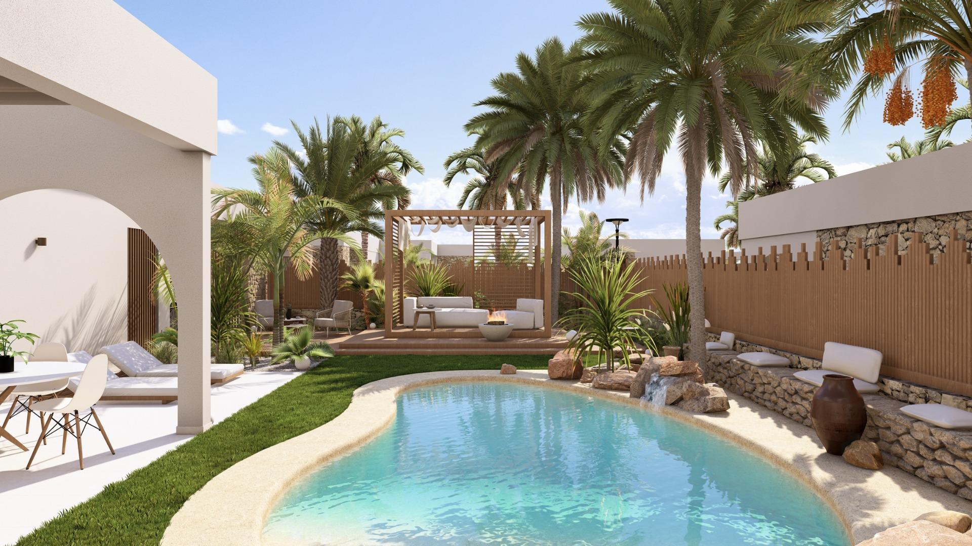 New Build - 2 Bedroom 2 Bathroom Villa in Baños y Mendigo - Altaona Golf  - Murcia