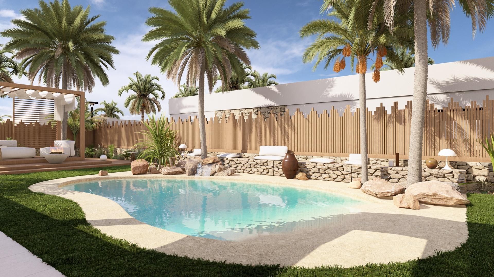New Build - 3 Bedroom 3 Bathroom Villa in Baños y Mendigo - Altaona Golf  - Murcia