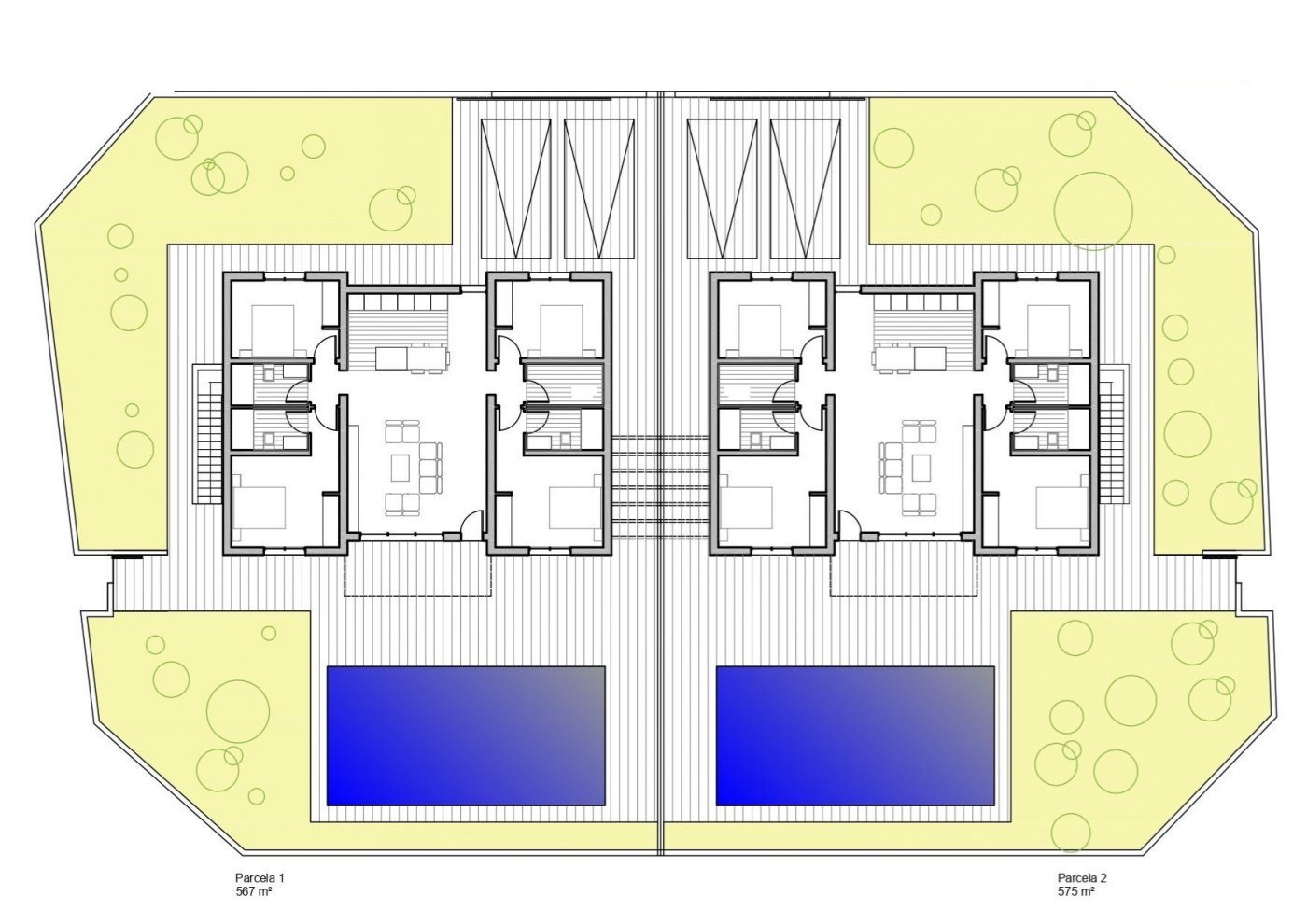 New Build - 4 Bedroom 3 Bathroom Villa in Torre Pacheco - Roldán  - Murcia