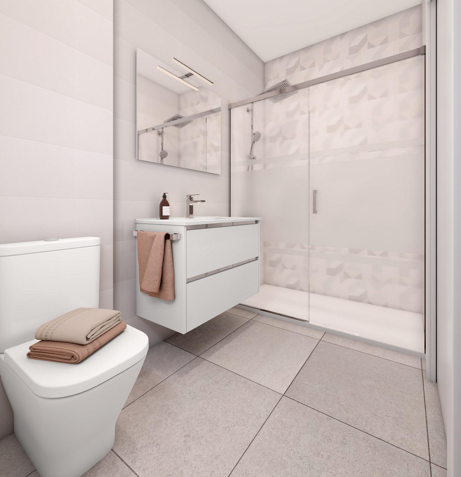 New Build - 2 Bedroom 2 Bathroom Apartment in La Manga del Mar Menor - La Manga  - Murcia