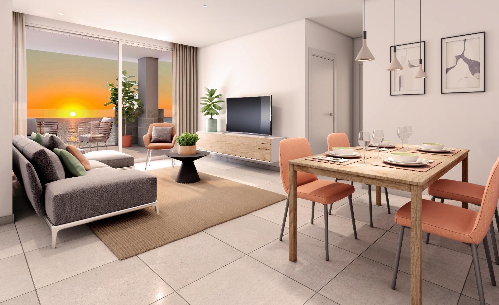 New Build - 2 Bedroom 2 Bathroom Apartment in La Manga del Mar Menor - La Manga  - Murcia