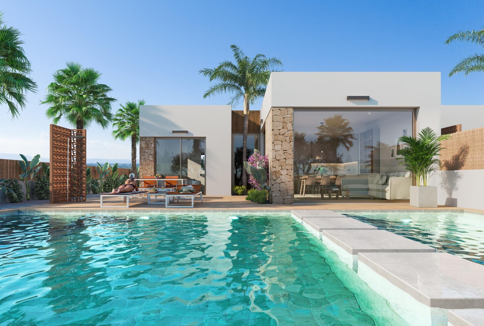 New Build - 3 Bedroom 2 Bathroom Villa in Los Alcazares - Serena Golf  - Murcia