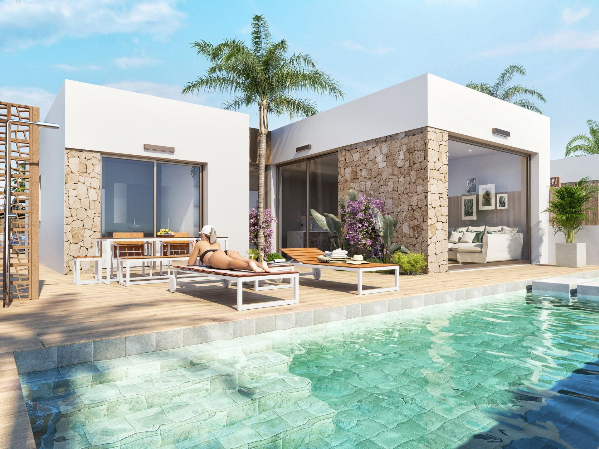 New Build - 3 Bedroom 2 Bathroom Villa in Los Alcazares - Serena Golf  - Murcia
