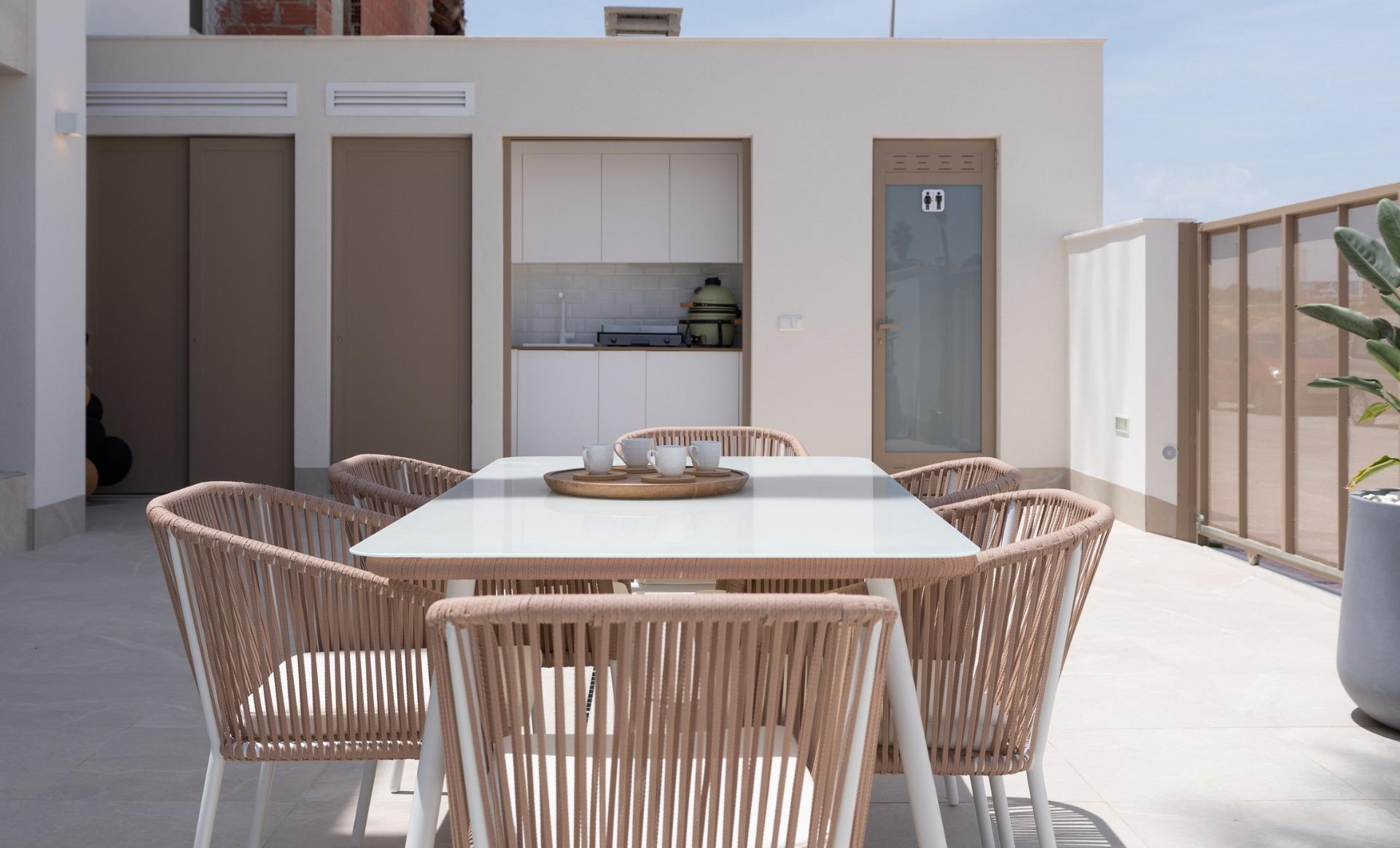 New Build - 3 Bedroom 2 Bathroom Quad House in Los Alcazares - Serena Golf  - Murcia