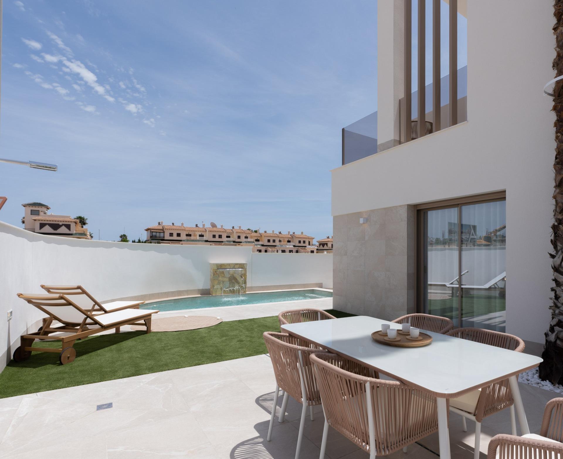 New Build - 3 Bedroom 2 Bathroom Quad House in Los Alcazares - Serena Golf  - Murcia