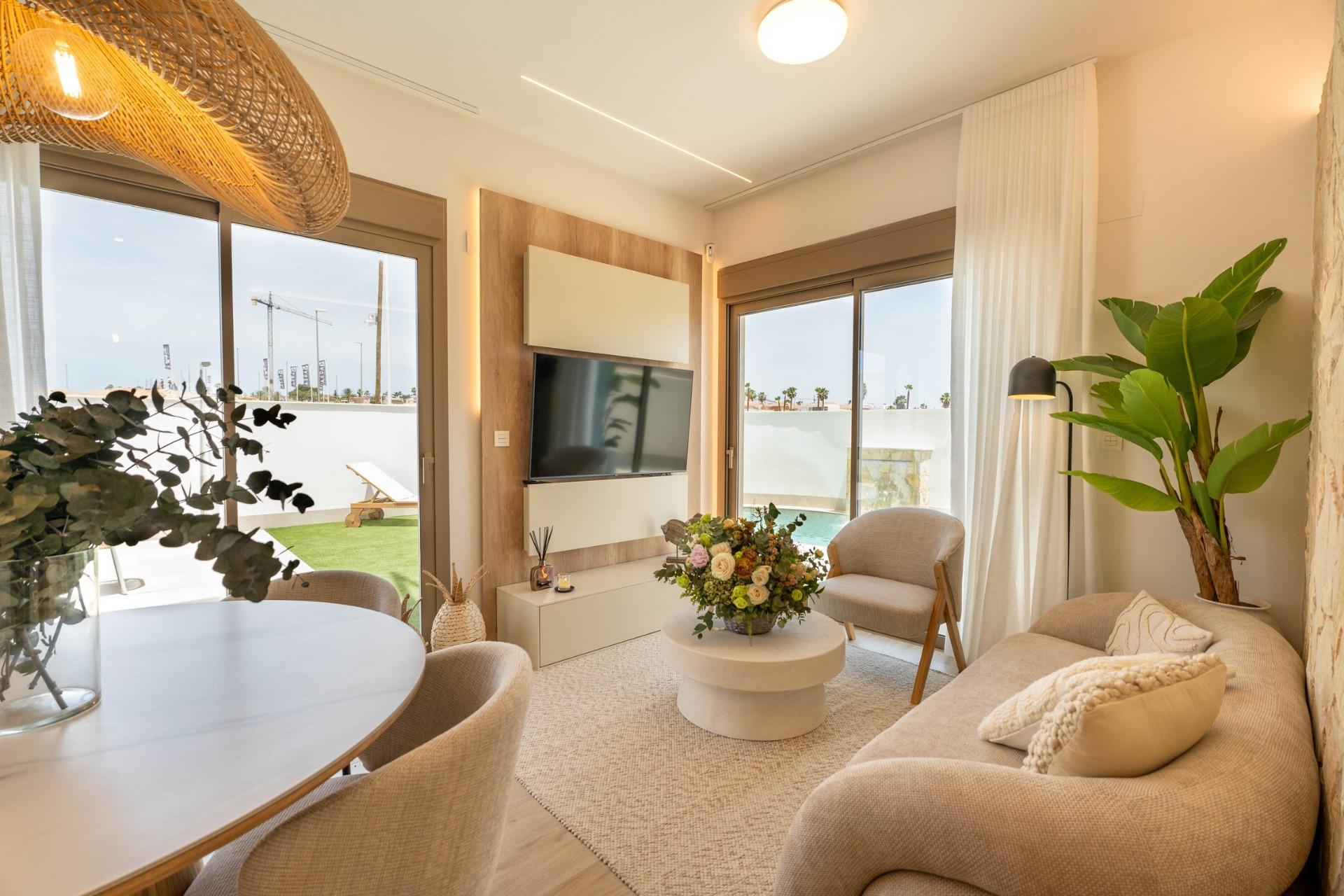 New Build - 3 Bedroom 2 Bathroom Quad House in Los Alcazares - Serena Golf  - Murcia