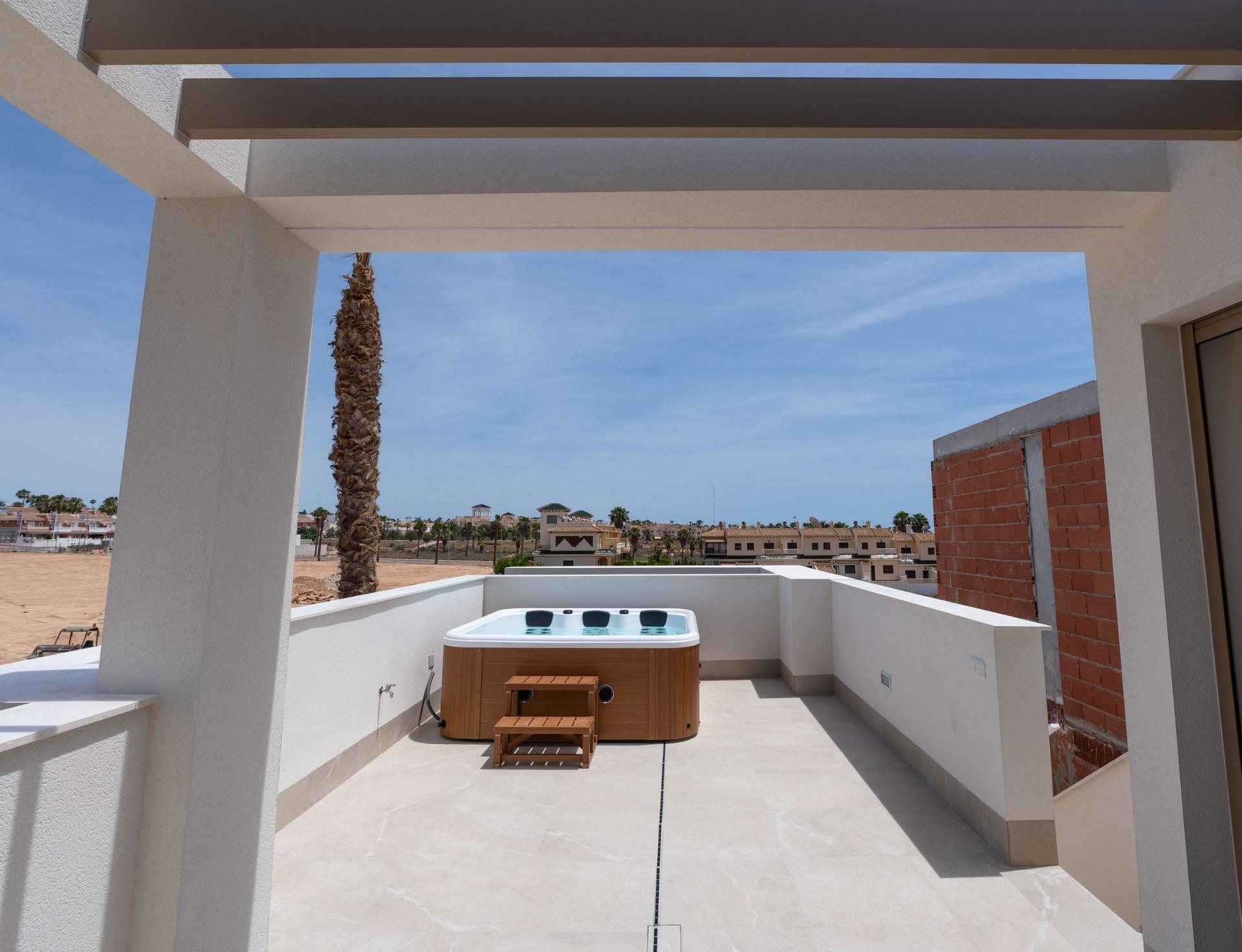 New Build - 3 Bedroom 2 Bathroom Quad House in Los Alcazares - Serena Golf  - Murcia