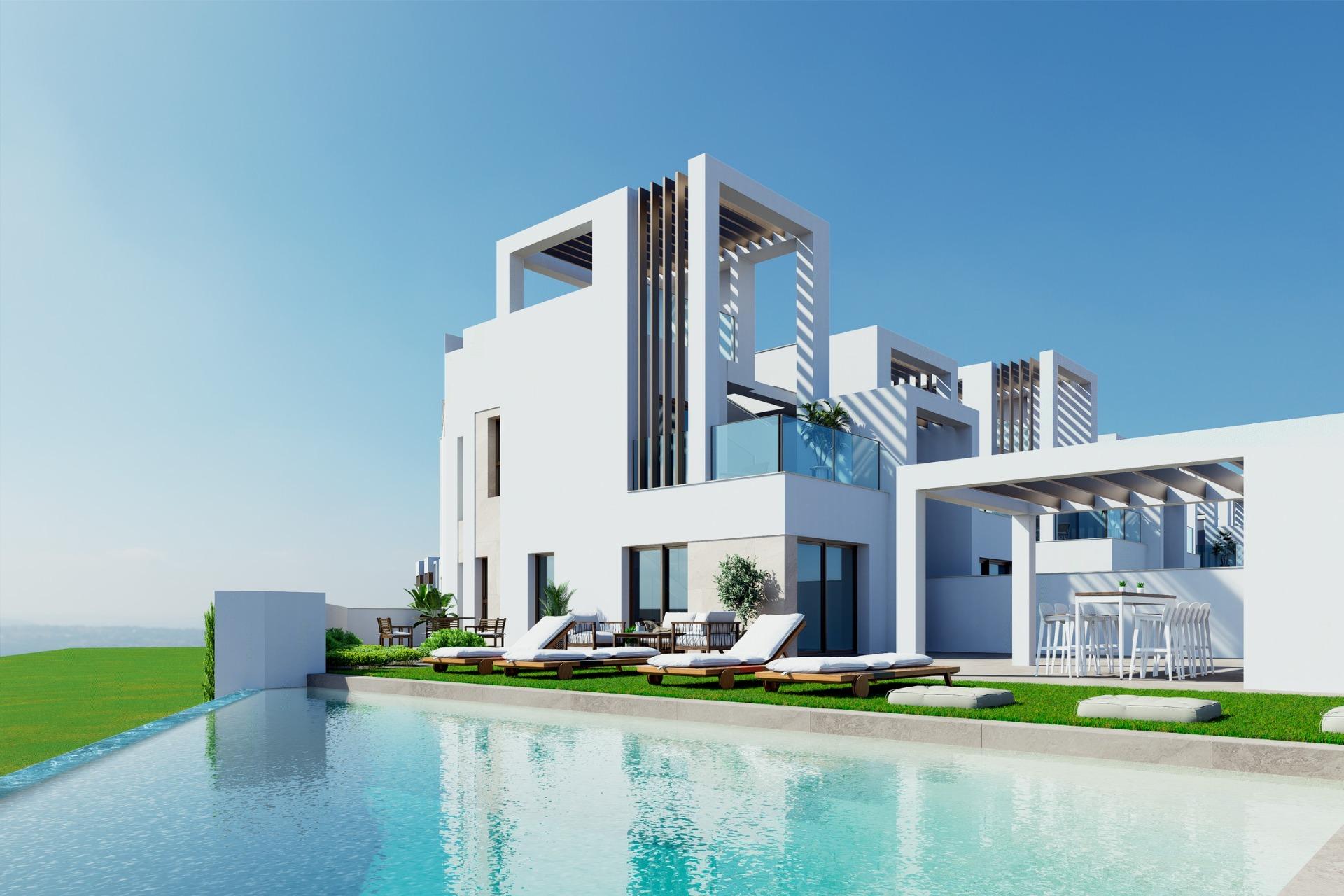 New Build - 3 Bedroom 2 Bathroom Quad House in Los Alcazares - Serena Golf  - Murcia