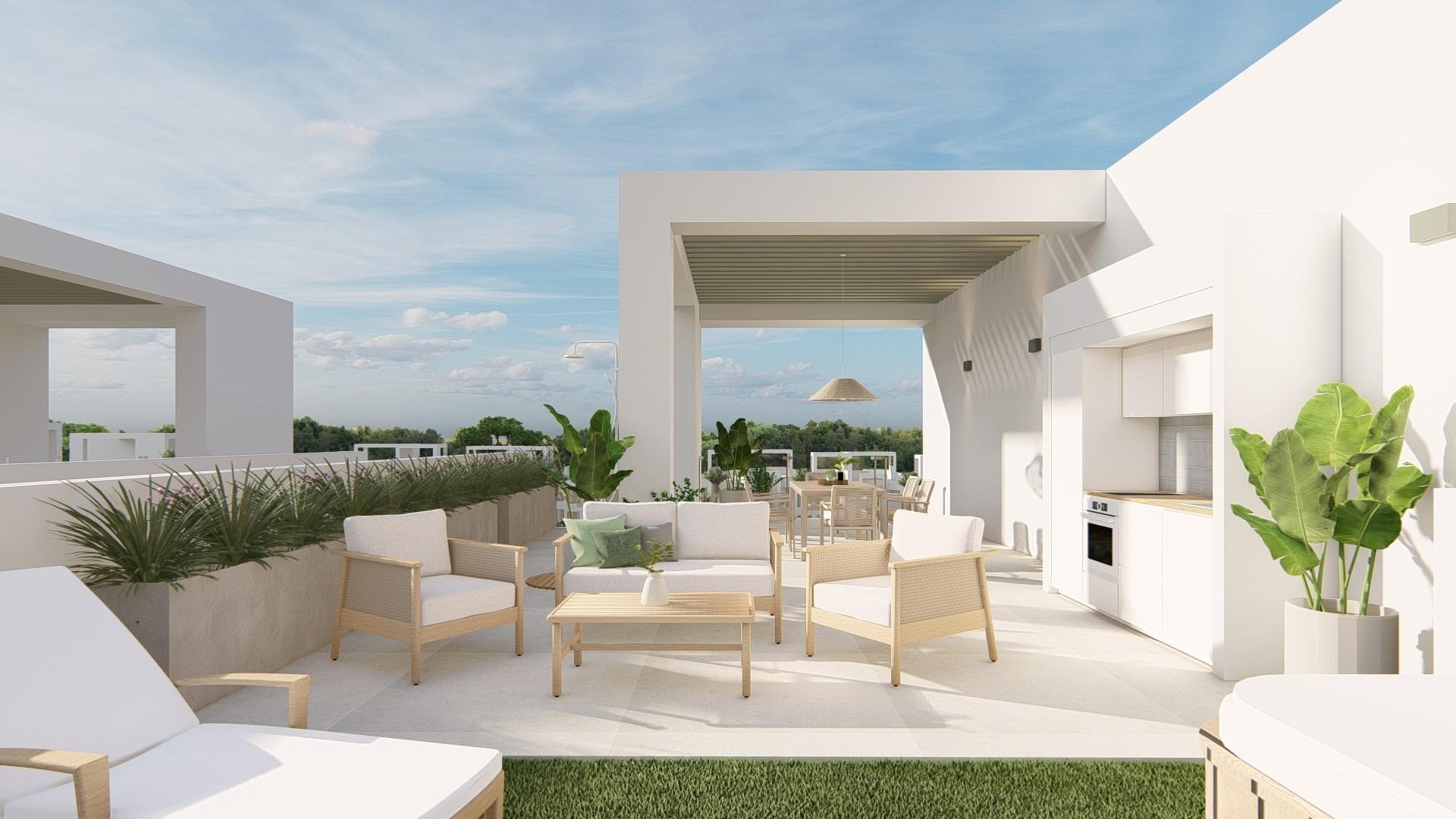 New Build - 2 Bedroom 2 Bathroom Apartment in Los Alcazares - Serena Golf  - Murcia
