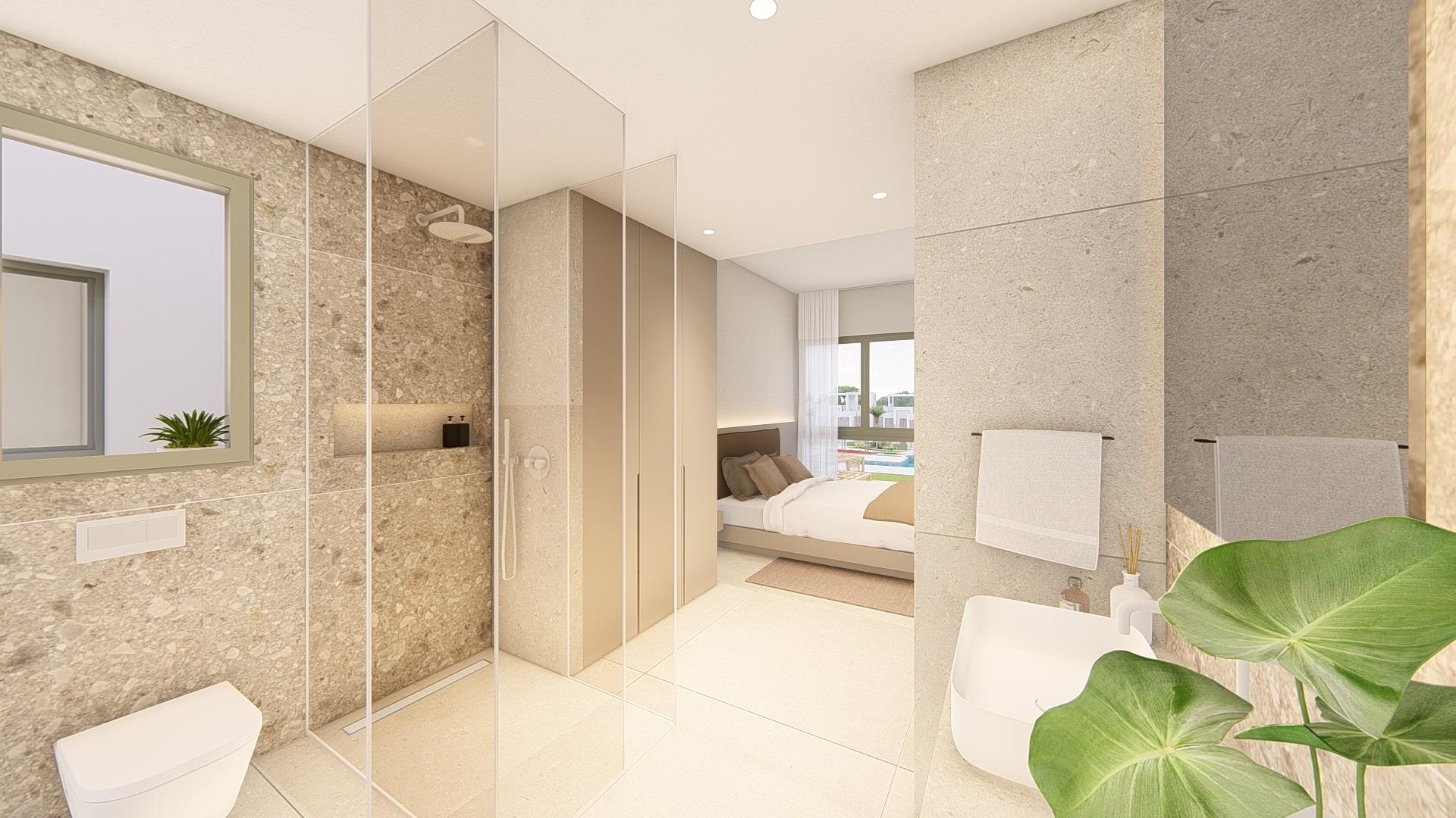 New Build - 2 Bedroom 2 Bathroom Apartment in Los Alcazares - Serena Golf  - Murcia
