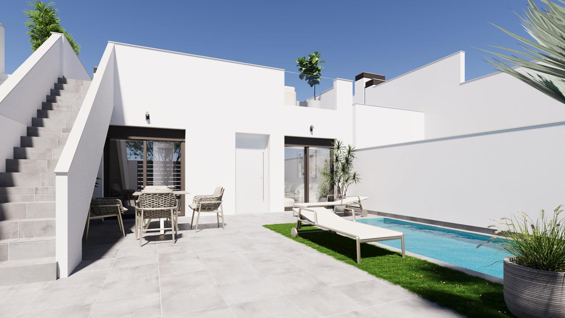 New Build - 2 Bedroom 2 Bathroom Town House in Torre Pacheco - El Alba  - Murcia