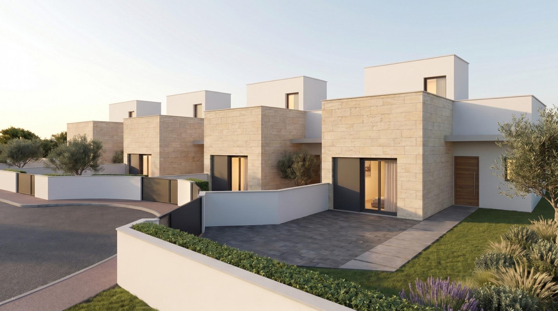 New Build - 3 Bedroom 3 Bathroom Villa in Mazarron - Country Club  - Murcia