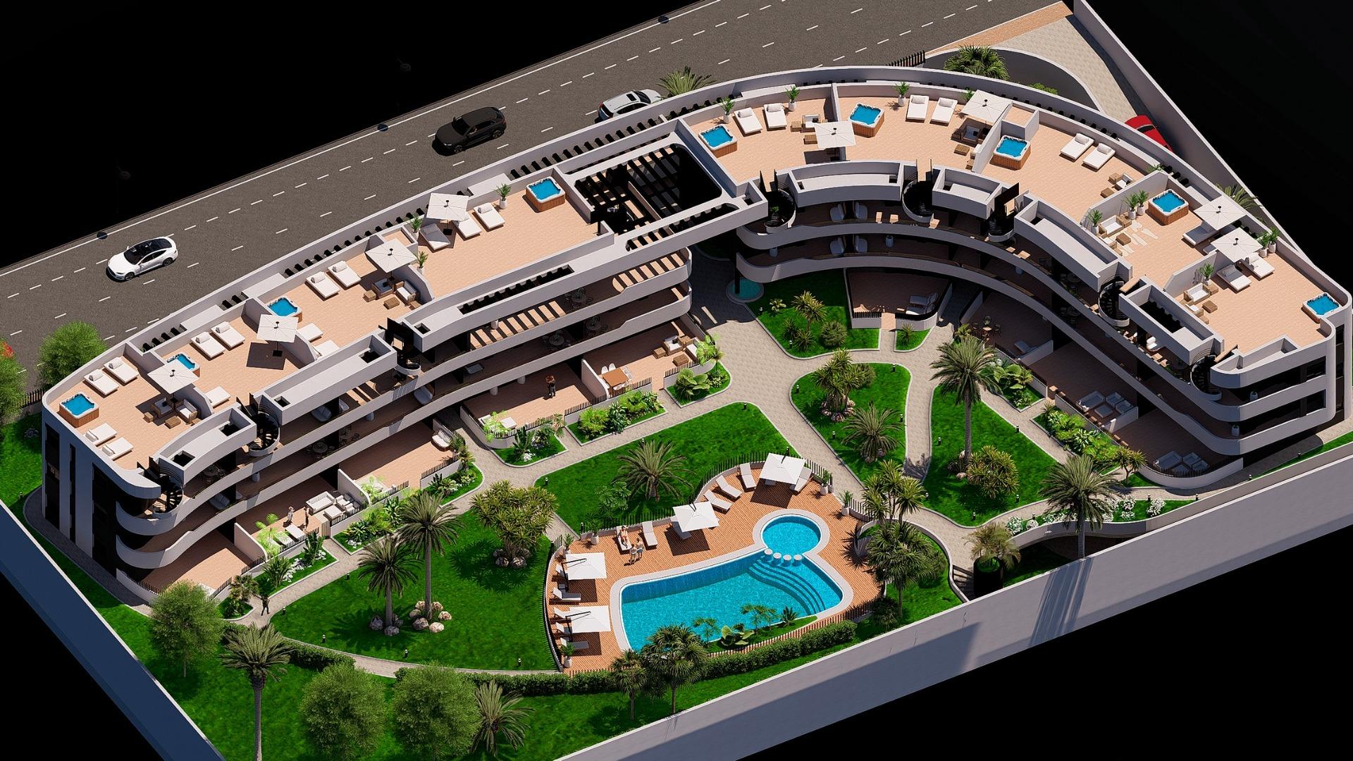 New Build - 2 Bedroom 2 Bathroom Penthouse in Los Alcazares - Serena Golf  - Murcia