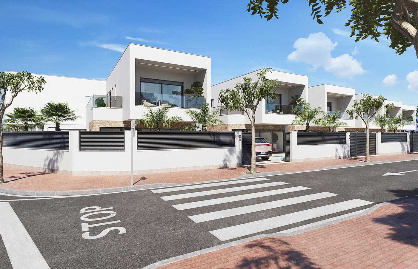 New Build - 3 Bedroom 3 Bathroom Villa in San Pedro del Pinatar - Los Antolinos  - Murcia