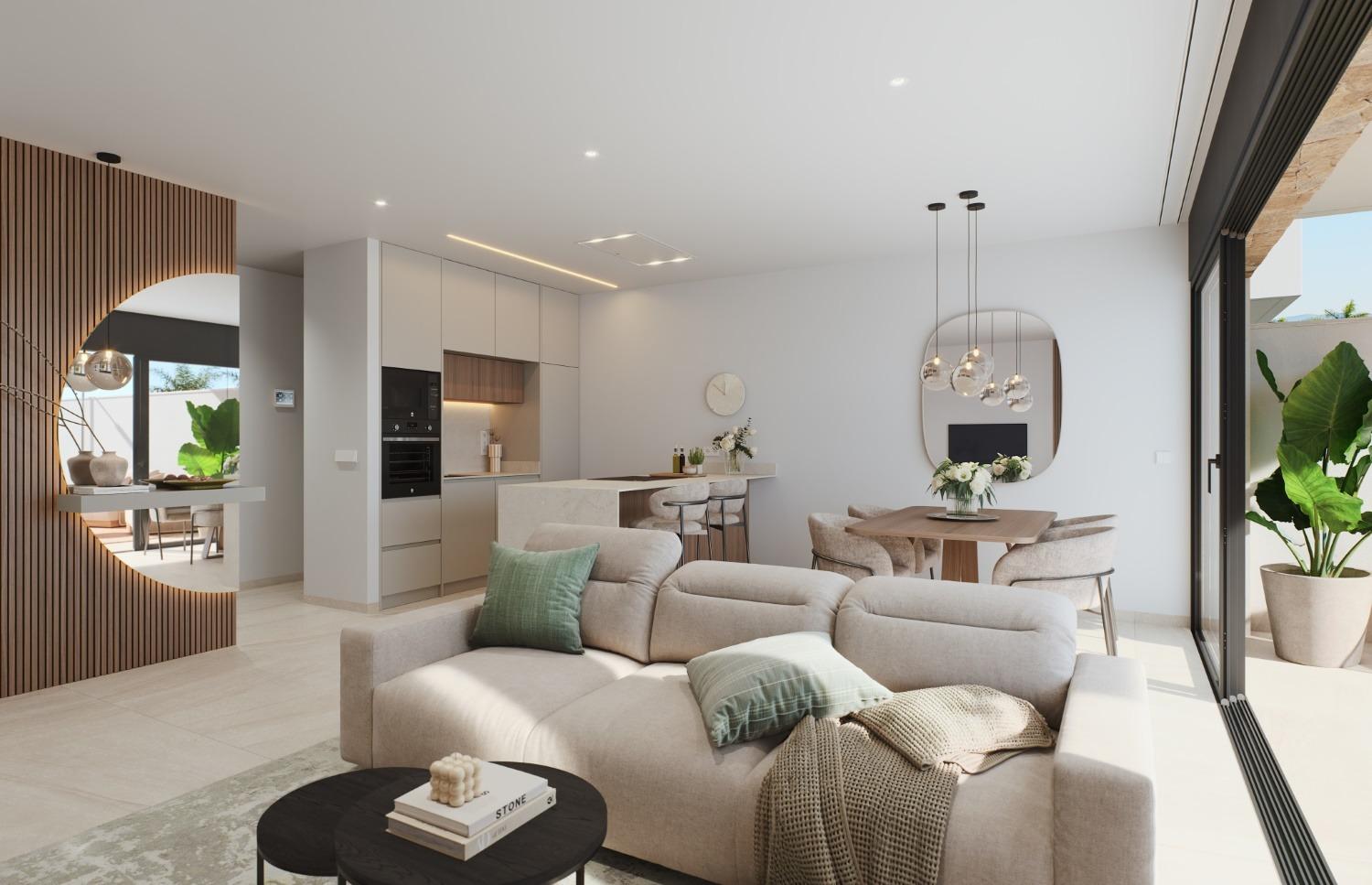 New Build - 3 Bedroom 3 Bathroom Villa in San Pedro del Pinatar - Los Antolinos  - Murcia