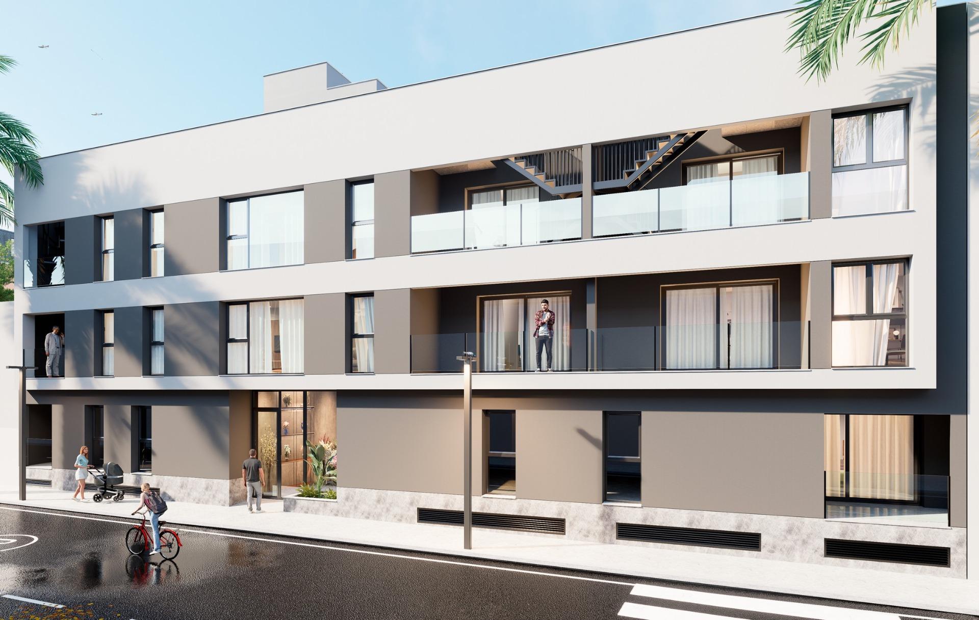 New Build - 3 Bedroom 2 Bathroom Apartment in San Pedro del Pinatar - Lo Pagan  - Murcia