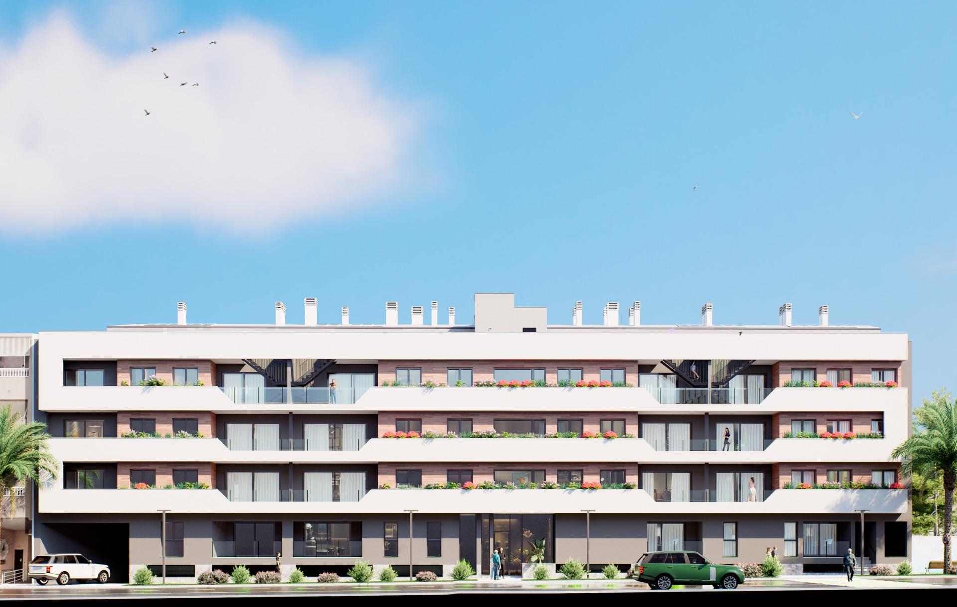 New Build - 3 Bedroom 2 Bathroom Apartment in San Pedro del Pinatar - Lo Pagan  - Murcia