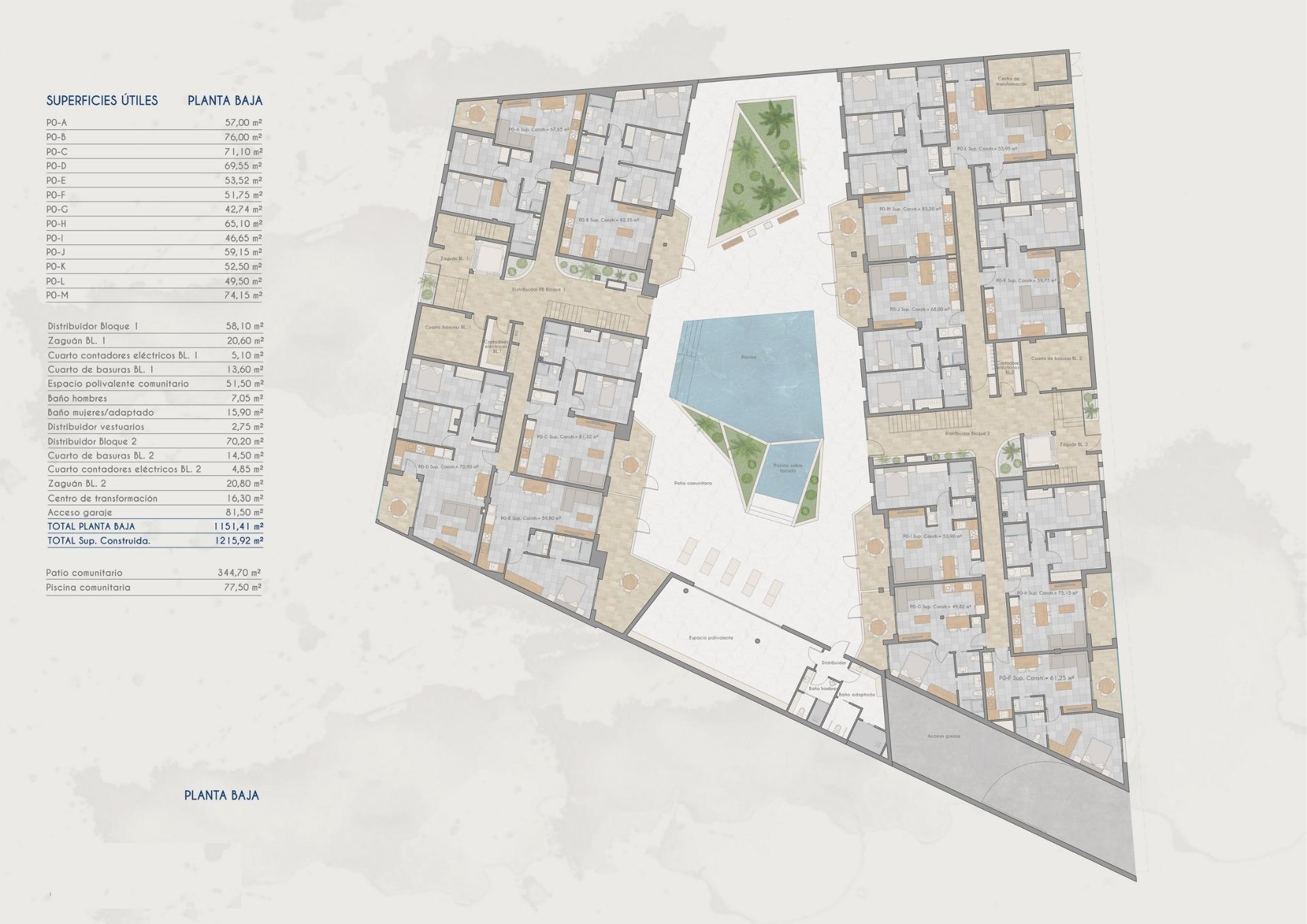 New Build - 1 Bedroom 1 Bathroom Penthouse in San Pedro del Pinatar - Lo Pagan  - Murcia