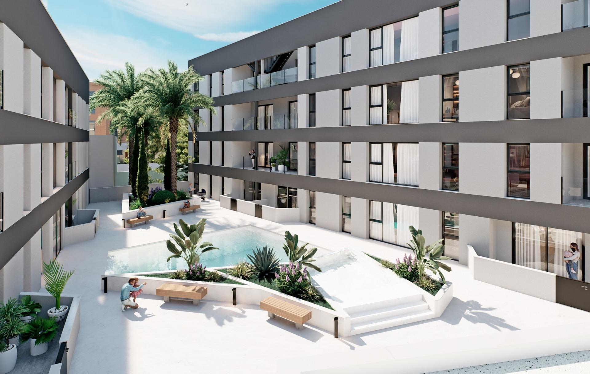 New Build - 1 Bedroom 1 Bathroom Penthouse in San Pedro del Pinatar - Lo Pagan  - Murcia
