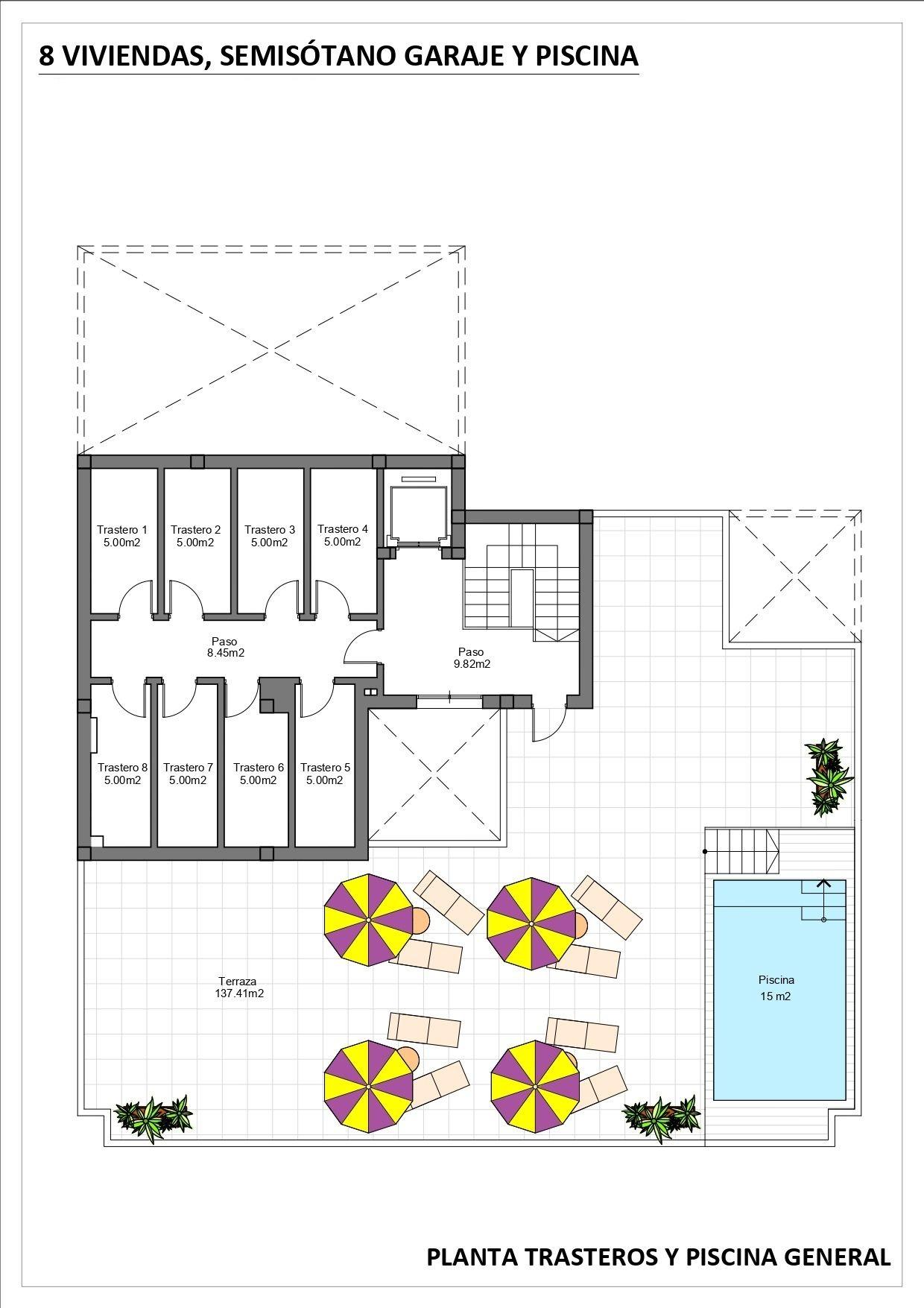 New Build - 2 Bedroom 2 Bathroom Penthouse in San Pedro del Pinatar - Lo Pagan  - Murcia