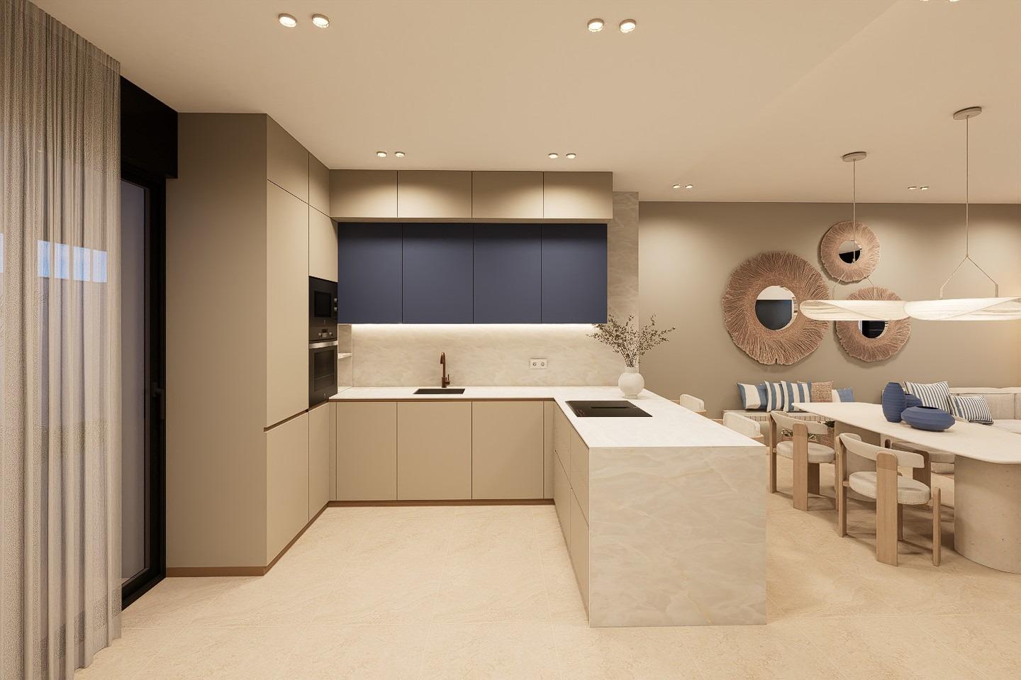 New Build - 4 Bedroom 4 Bathroom Villa in San Pedro del Pinatar - Los Antolinos  - Murcia