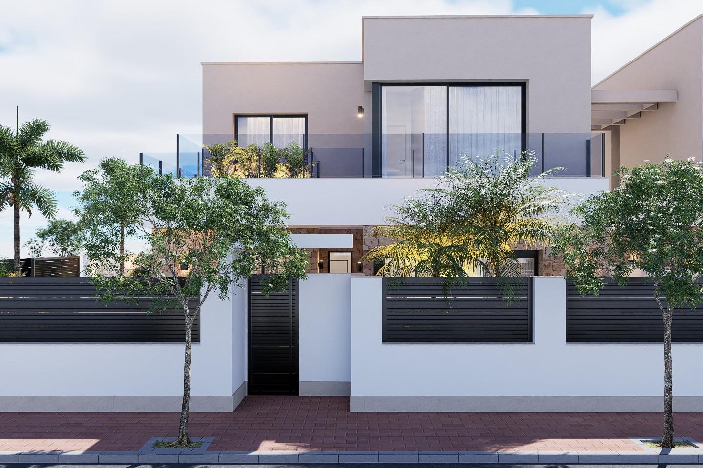 New Build - 4 Bedroom 4 Bathroom Villa in San Pedro del Pinatar - Los Antolinos  - Murcia