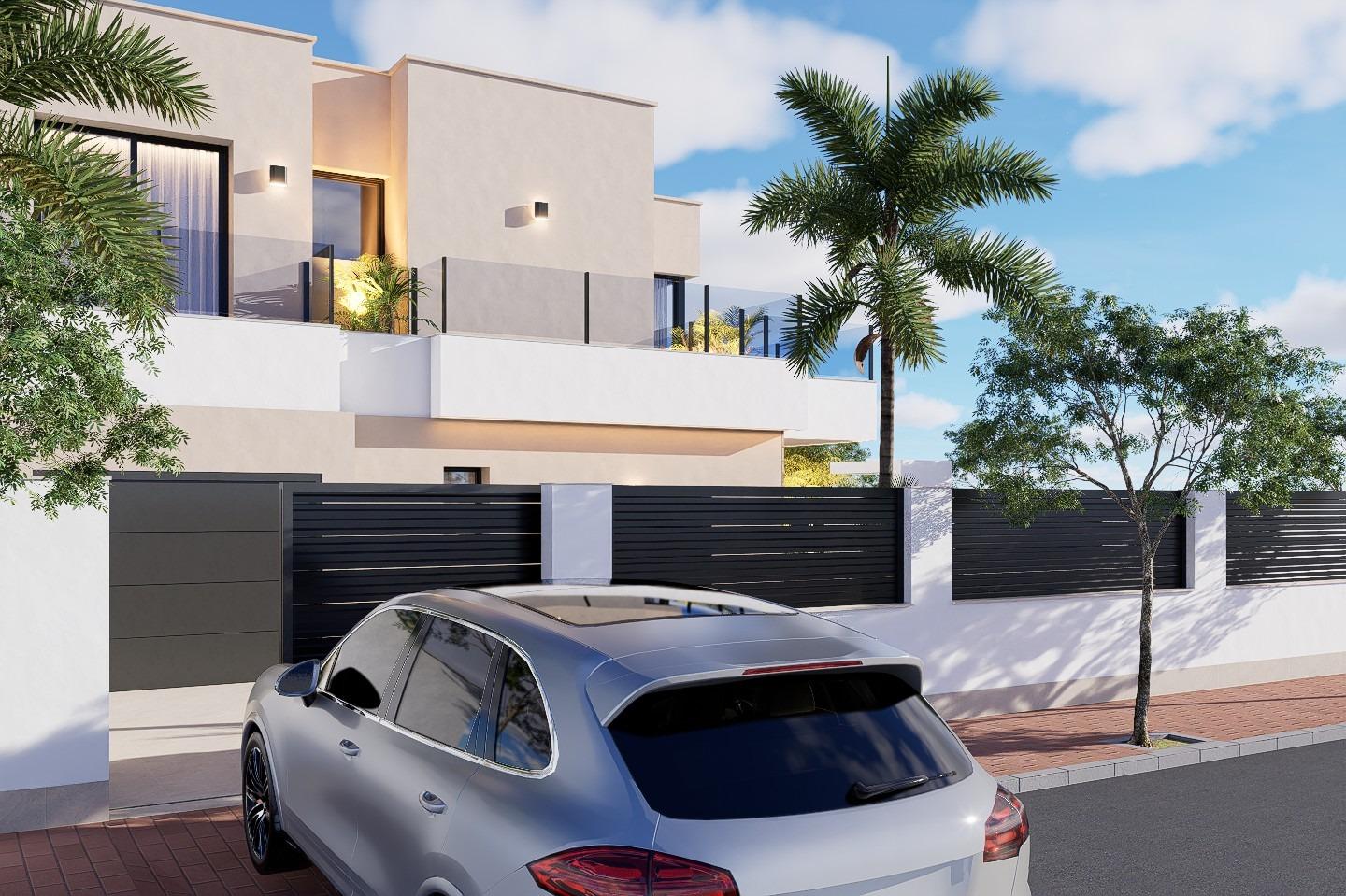 New Build - 4 Bedroom 4 Bathroom Villa in San Pedro del Pinatar - Los Antolinos  - Murcia