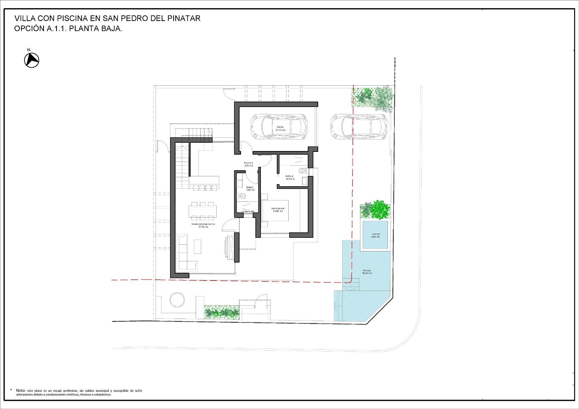 New Build - 4 Bedroom 4 Bathroom Villa in San Pedro del Pinatar - Los Antolinos  - Murcia