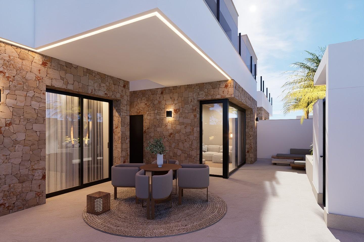 New Build - 4 Bedroom 4 Bathroom Villa in San Pedro del Pinatar - Los Antolinos  - Murcia