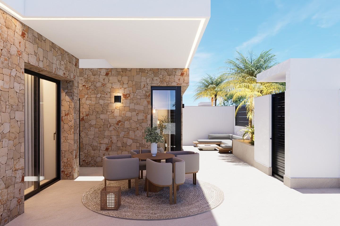 New Build - 4 Bedroom 4 Bathroom Villa in San Pedro del Pinatar - Los Antolinos  - Murcia