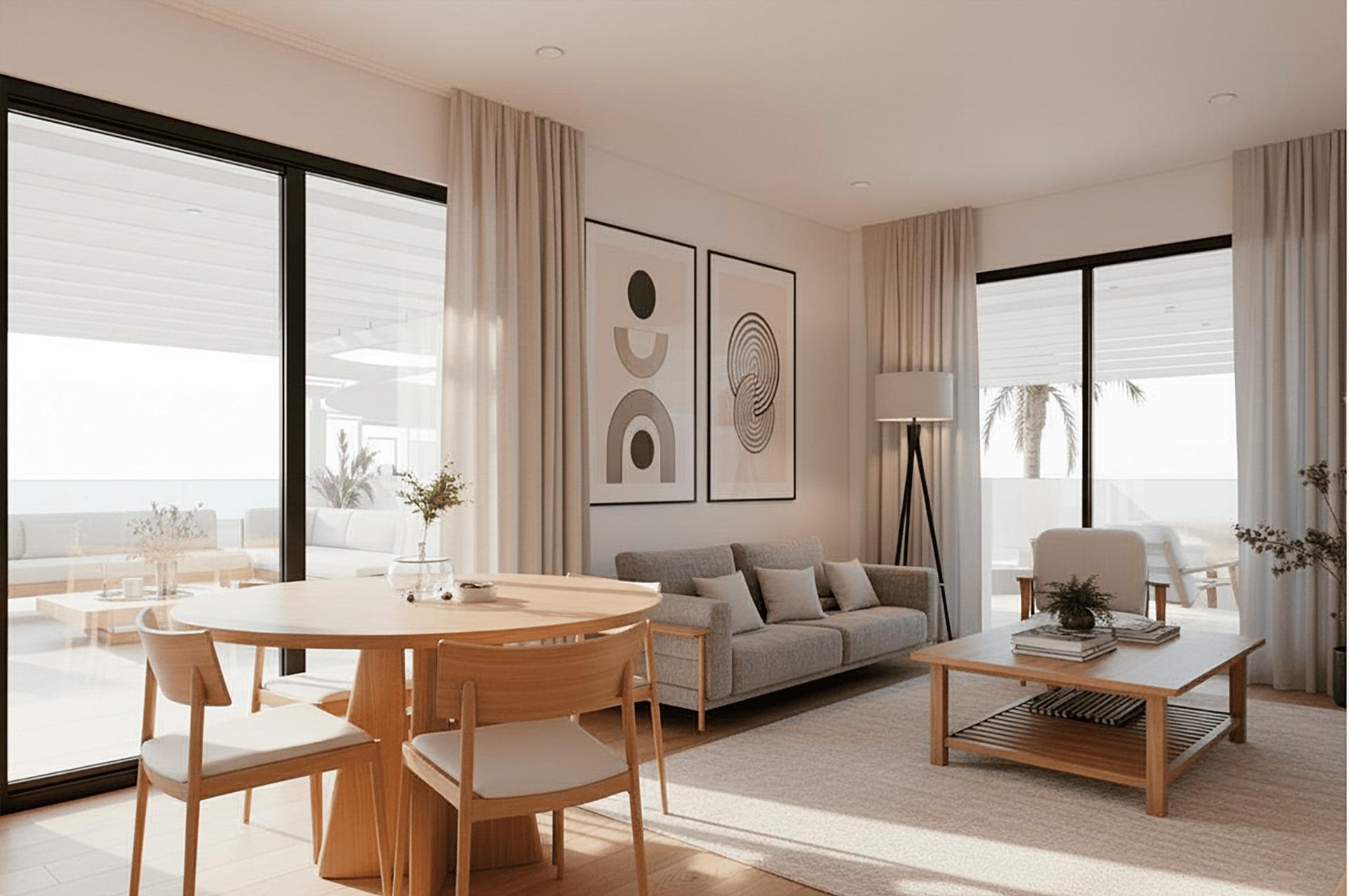 New Build - 2 Bedroom 2 Bathroom Apartment in Los Alcazares - Serena Golf  - Murcia