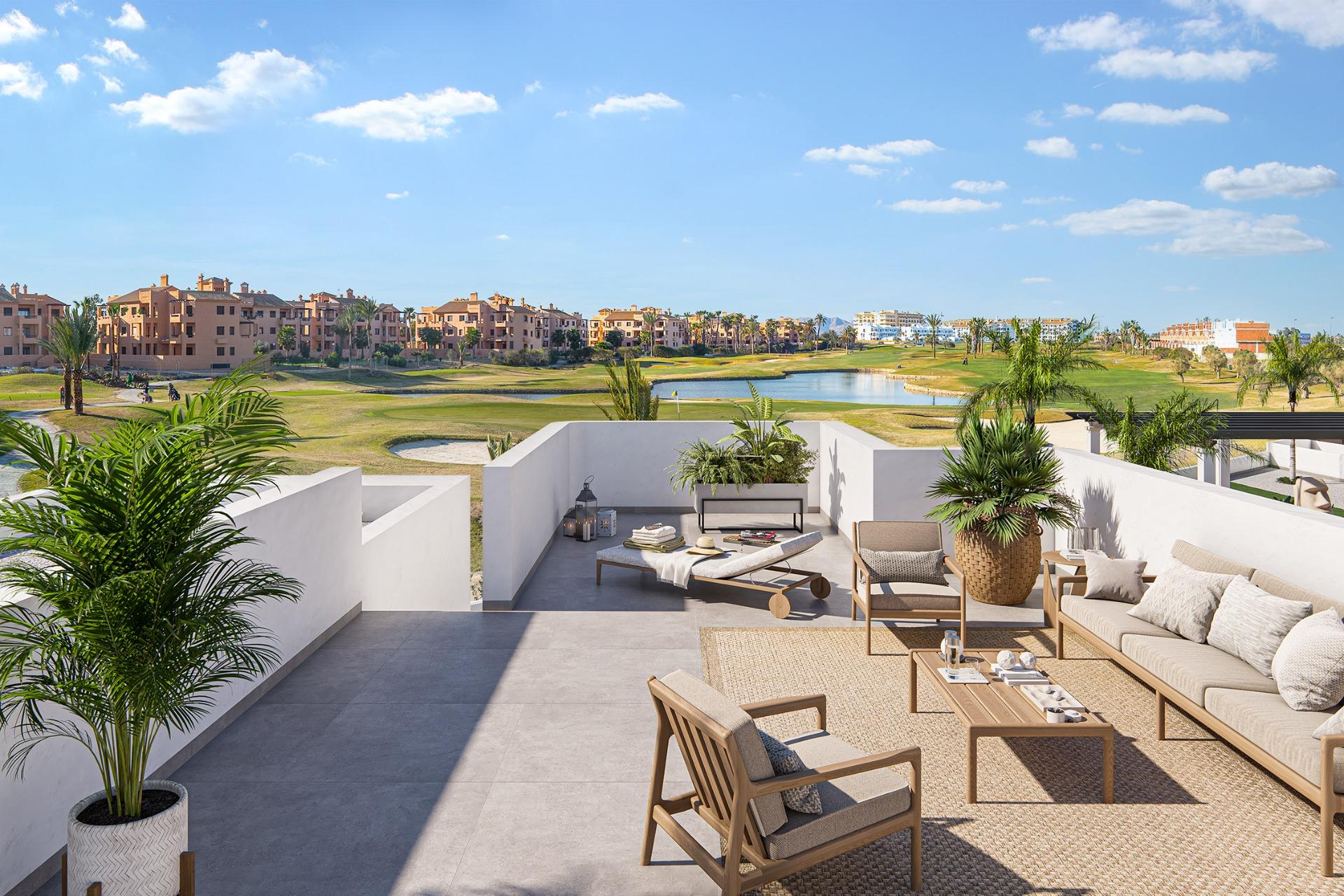 New Build - 2 Bedroom 2 Bathroom Penthouse in Los Alcazares - La Serena Golf  - Murcia