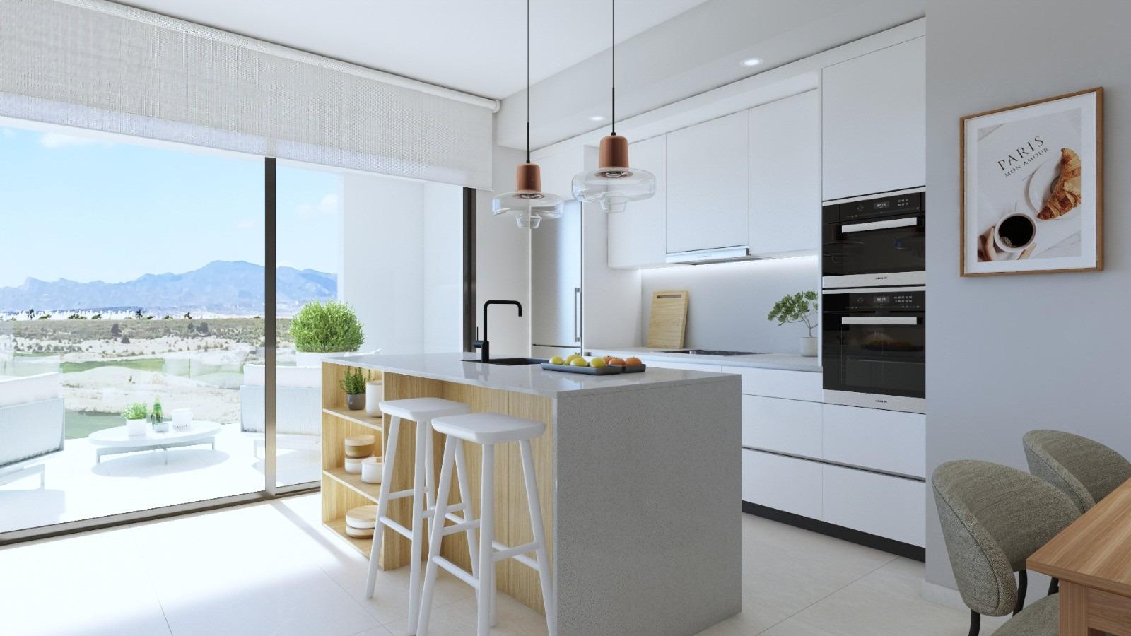 New Build - 2 Bedroom 2 Bathroom Apartment in Alhama De Murcia - Condado De Alhama Golf Resort  - Murcia