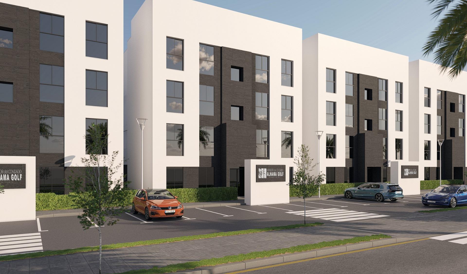 New Build - 2 Bedroom 2 Bathroom Apartment in Alhama De Murcia - Condado De Alhama Golf Resort  - Murcia