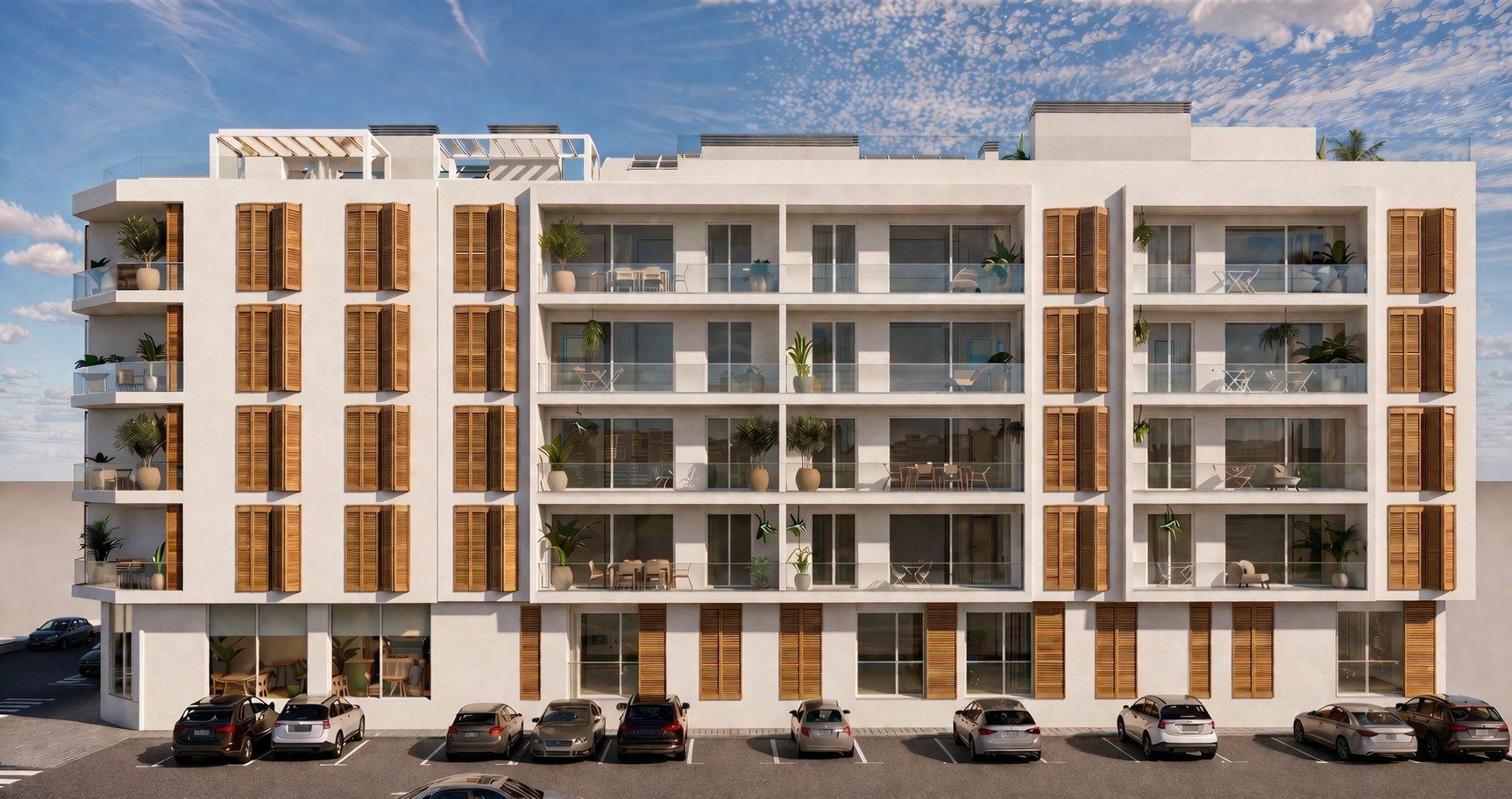 New Build - 2 Bedroom 2 Bathroom Apartment in San Pedro del Pinatar - Lo Pagan  - Murcia