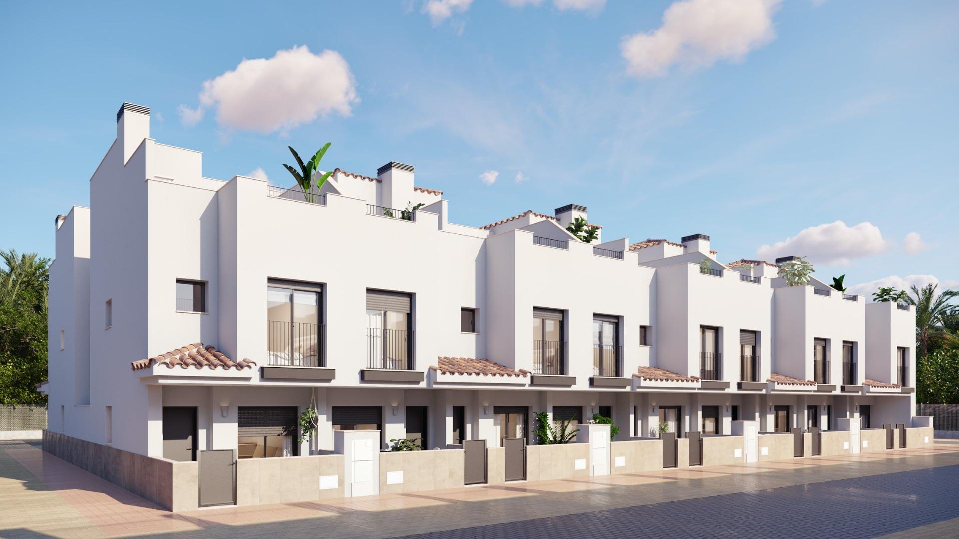 New Build - 2 Bedroom 2 Bathroom Town House in Torre Pacheco - Santa Rosalia pueblo  - Murcia